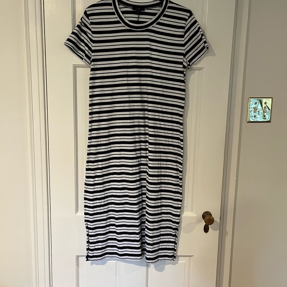 J Crew Cotton t-shirt dress medium EUC.